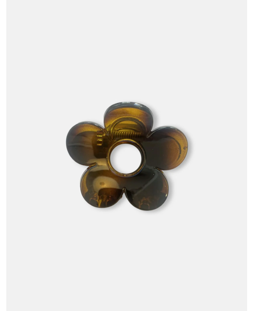 Stella + Gemma Flower Outline Hair Claw Tort