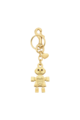Karen Walker Robot Charm Gold 13.5cm