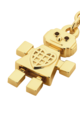 Karen Walker Robot Charm Gold 13.5cm