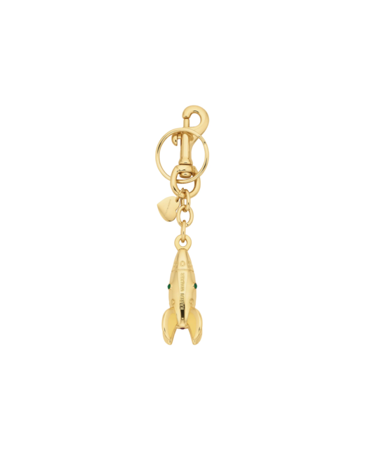 Karen Walker Rocket Charm Gold 13.8cm