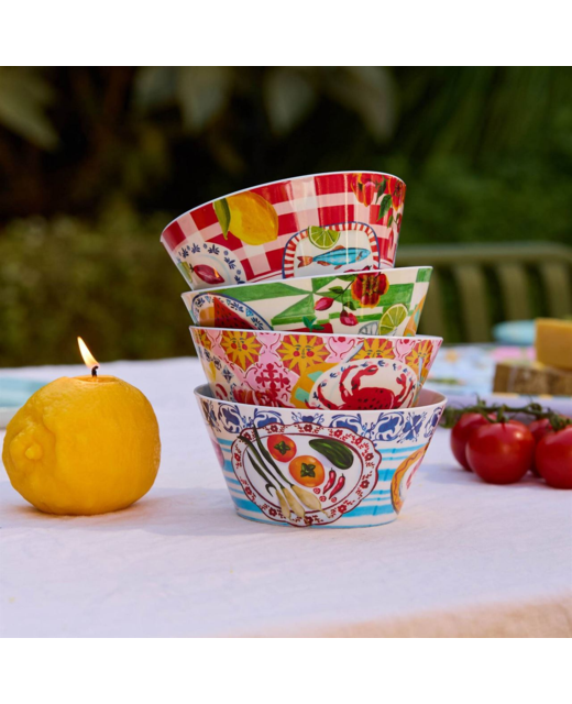 Livewires Italian Summer Melamine Bowl