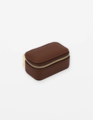 Stella + Gemma Small Rectangle Jewel Box - Chocolate