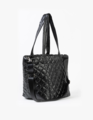 Stella + Gemma Quilted Black Tote Bag
