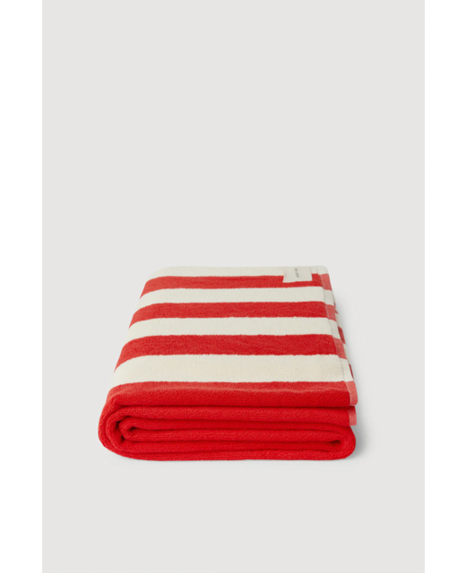 Assembly label Signature Stripe Beach Towel