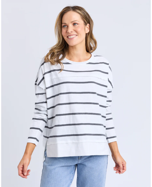 Foxwood Jayne Stripe Throw on Top