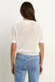 Ivy & Jack Dapple Knit Lace Tee