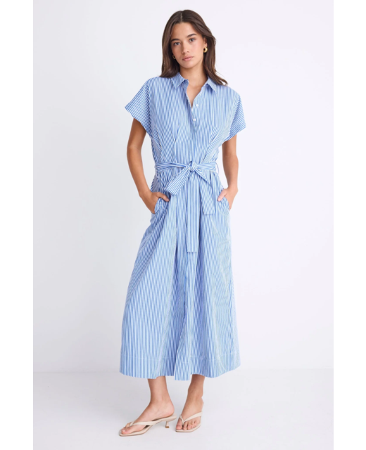 Among The Brave Camden Midi Shirt Dress