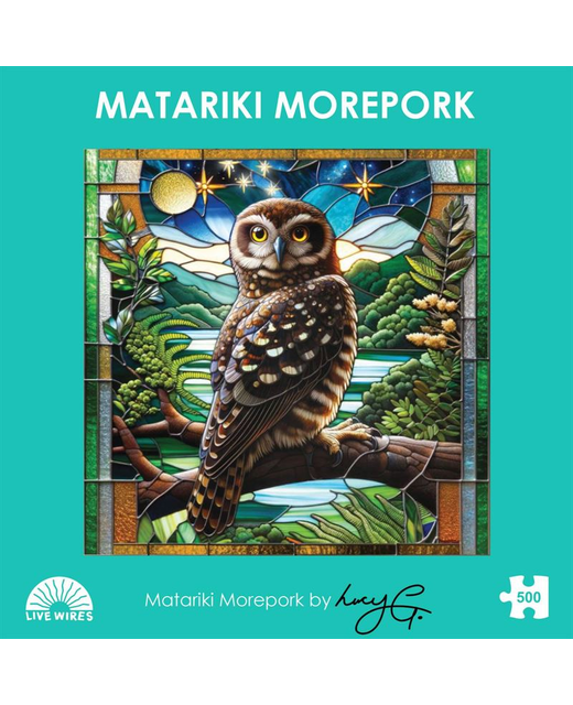 Livewires Matariki Morepork 500pc Puzzle