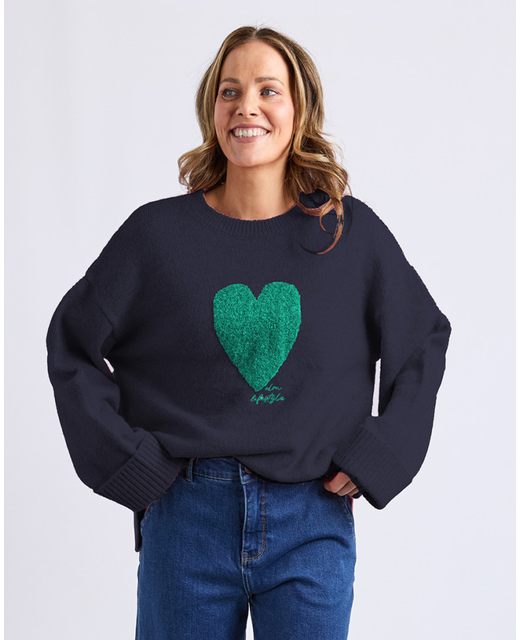 Elm Intersia Heat Knit