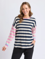 Elm Gaeb Stripe LS Tee