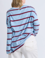 Elm Callie Stripe LS Tee