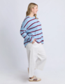 Elm Callie Stripe LS Tee