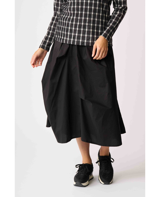 Foil Contrast Pull On Skirt