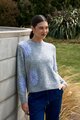 Foil Bloom Knit