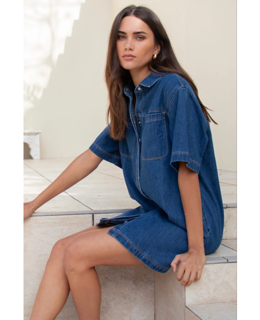 Stories Be Told Shortcut Shirt Dress