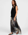 Storm Sandstorm Print Maxi Skirt