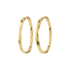 Pilgrim Ember Hoop Earrings
