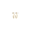 Pilgrim Gionni Earrings 2-in-1 Set