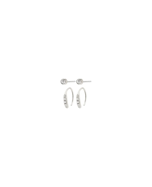 Pilgrim Gionni Earrings 2-in-1 Set