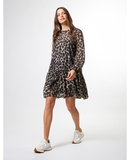 Stella + Gemma Arabella Dress - Leopardess