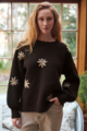 Isle of Mine Miru Stitch Flower Jumper