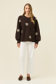 Isle of Mine Miru Stitch Flower Jumper