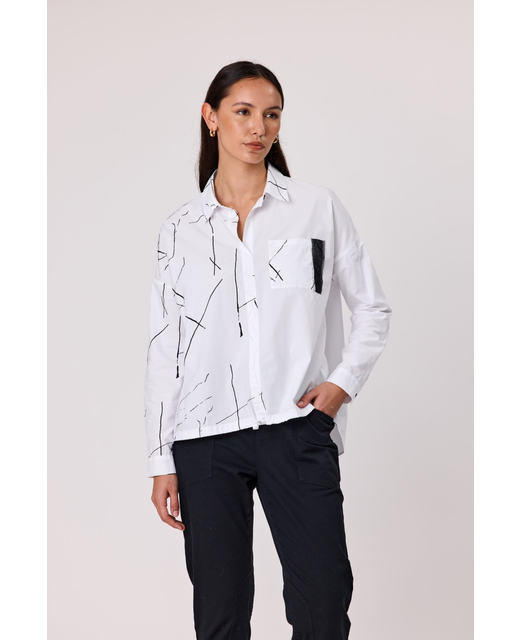 Duo Moxie Tie Hem Shirt