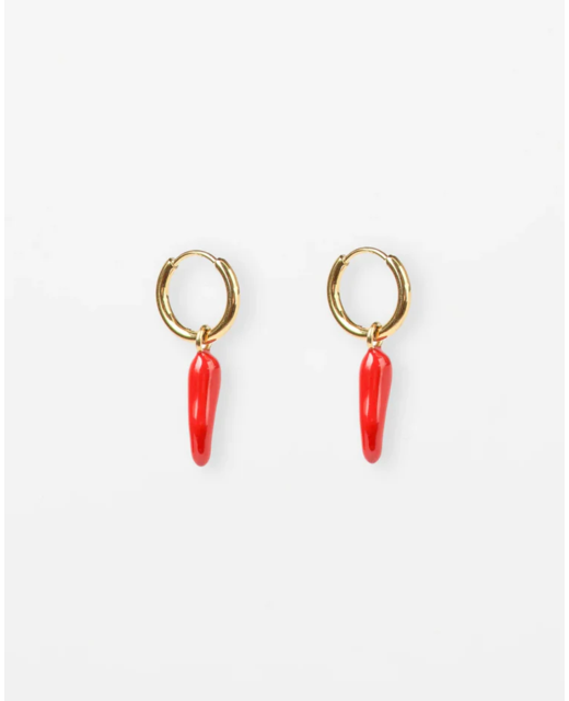 Stella + Gemma Gold Chillies Earrings