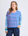 Elm Taffy Stripe LS Tee