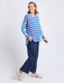 Elm Taffy Stripe LS Tee