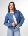 Stella + Gemma Clara Jacket - Mid Blue
