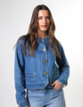 Stella + Gemma Clara Jacket - Mid Blue