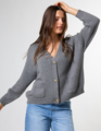 Stella + Gemma Bentley Cardigan - Dark Grey