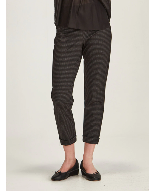 Sills Charcoal Check Hepburn Pant