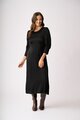 Oh3 Curved hem Empire Line Dress
