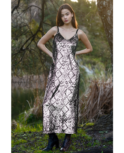 Coop Snake It Til You Make It Dress