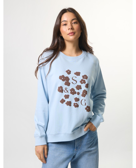 Stella + Gemma Classic Sweat - Ice Choco Blooms