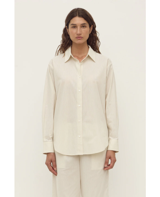 Assembly Label Marina Stripe Fitted Shirt