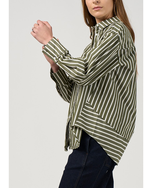 Madly Sweetly Direction Stripe Shirt