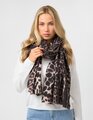 Stella + Gemma Scarf - Brwn Leopard