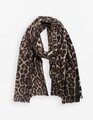 Stella + Gemma Scarf - Brwn Leopard