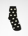 Stella + Gemma Socks - Blk / Wht Dots