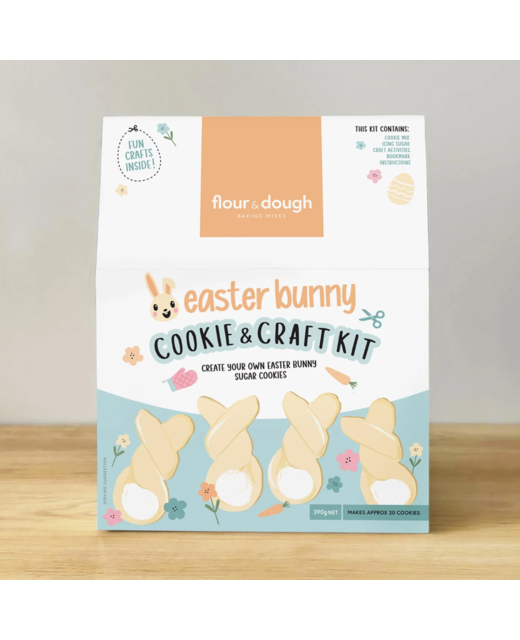 Flour & Dough Easter Bunny Cookie & Craft Kit
