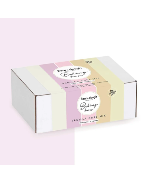 Flour & Dough Cake/Cupcake Mix Baking Kit with Decorating Tools