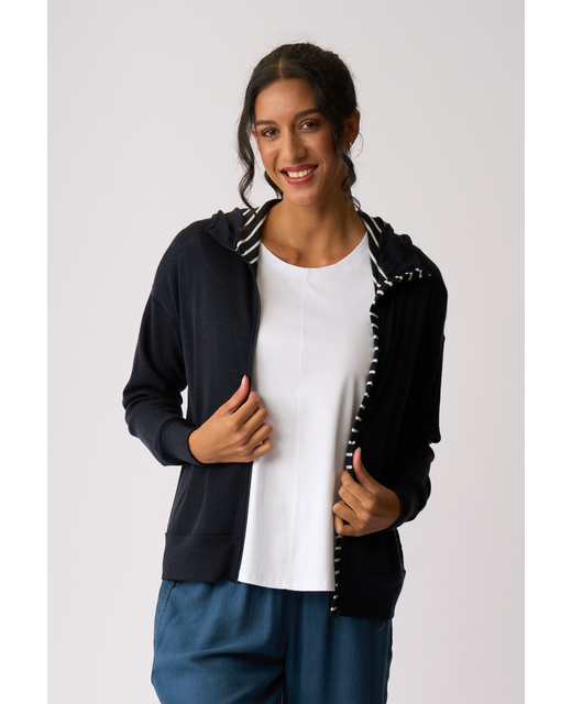 Foil Zip Front Jacket