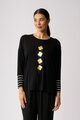 Foil Blocked Stripe Top
