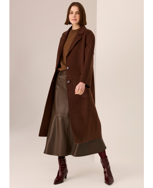 POL Cohen Long Wool Coat
