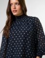 Stella + Gemma Sylvie Blouse - Midnight Dot