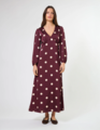 Stella + Gemma Sloane Dress - Wine Drop
