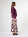 Stella + Gemma Callista Skirt - Syrah Swirl